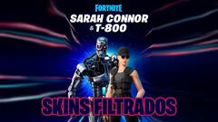 Fortnite: skins Terminator T-800 y Sarah Connor filtrados