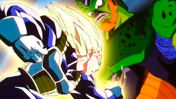 Dragon Ball Z Vegeta meme sonrisa