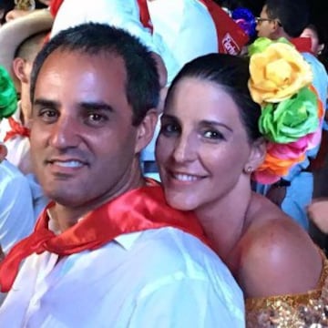 Montoya y su familia no se quisieron perder el San Pedro