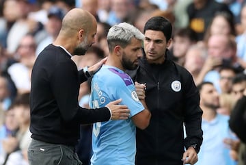 Así fue la bronca entre Agüero y Guardiola