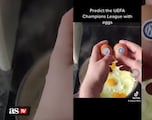 Viral TikTok accurately predicts Champions League with eggs
