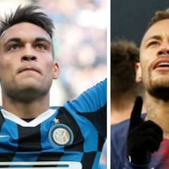 Tebas: "El Barça no está en fichar a Lautaro o Neymar"