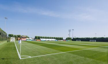 Campos de entrenamiento donde los de Luis Enrique prepararán sus partidos.