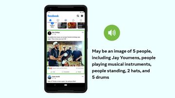 La IA de Facebook describirá las fotos a los usuarios invidentes
