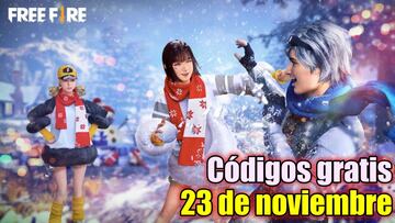 Free Fire | Códigos de hoy miércoles 23 de noviembre de 2022: recompensas gratis