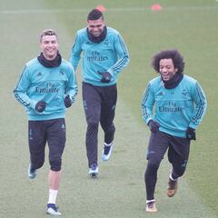 Kroos and Modric remain sidelined in Madrid training