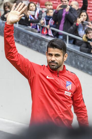 Multitudinaria presentación de Diego Costa y Vitolo
