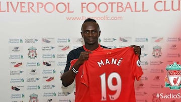 El Liverpool paga 41 millones al Southampton por Mané