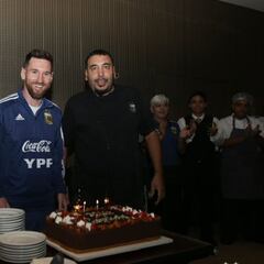 De Enschede a Ezeiza: los cumpleaños de Messi con Argentina