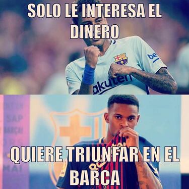 Los memes de la pelea de Neymar y Semedo