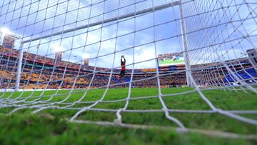 MONTERREY, MEXICO - OCTOBER 08: General view of the Universitario Stadium prior to the playoff match between Tigres UANL and Necaxa as part of the Torneo Apertura 2022 Liga MX at Universitario Stadium on October 8, 2022 in Monterrey, Mexico. (Photo by Alfredo Lopez/Jam Media/Getty Images)