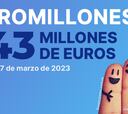 Euromillones: comprobar los resultados del sorteo de hoy, martes 7 de marzo