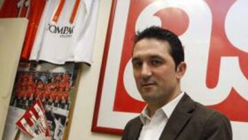 <b>EN EL AS. </b>Braulio Vázquez también visitó las instalaciones del Diario AS en Valencia.