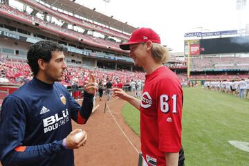 23/07/17 VALENCIA CF PRETEMPORADA VIAJE ESTADOS UNIDOS CINCINNATI
PARTIDO CINCINNATI REDS BEISBOL BASEBALL
PAREJO
FOTO ENVIADA POR LAZARO DE LA PEÑA FOTOGRAFO VALENCIA