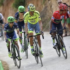 Imágenes de la 17ª etapa de la Vuelta España: Un final infernal