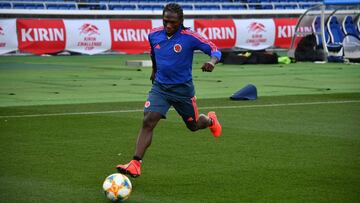 Yimmi Chará, jugador de la Selección Colombia.