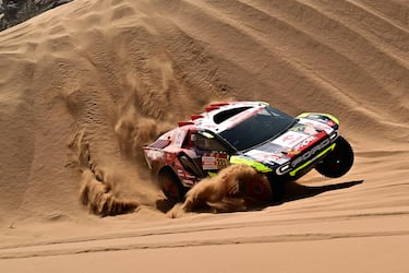 El piloto checo Martin Prokop y su copiloto Viktor Chytka.