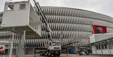 Desmontan la logística para la Eurocopa en San Mamés