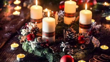 El curioso origen y significado de la Corona de Adviento 2024