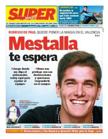 Portadas de la prensa deportiva