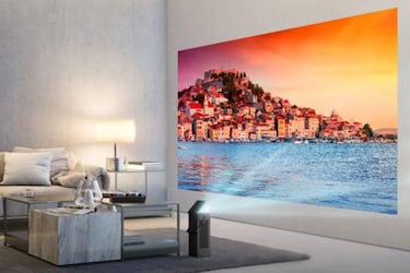 LG HU80KA, así es el proyector 4K con 150 pulgadas y HDR