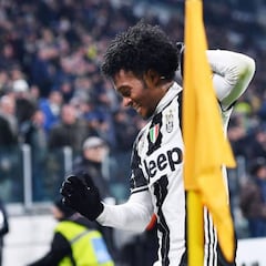 La mitad de los que hace Cuadrado con Juve son golazos