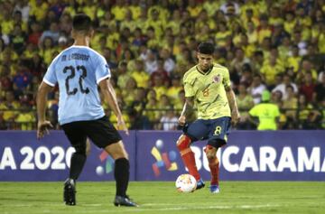 La Selección Colombia cayó 1-3 ante Uruguay en el último encuentro del Torneo Preolímpico y se quedó sin cupo a los Juegos Olímpicos
