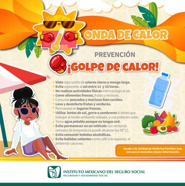 Ni automedicarse, ni tomar alcohol: estas son las cosas que no debe hacer durante una onda de calor