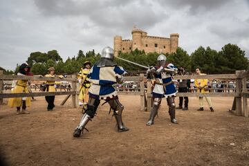 En los alrededores del Castillo de Belmonte, Cuenca, se ha disputado el IV Torneo Nacional de combate medieval, que goza cada año de más aficionados. 
 