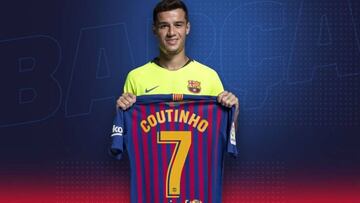 Coutinho ya tiene nuevo dorsal: llevará el 7... de Griezmann