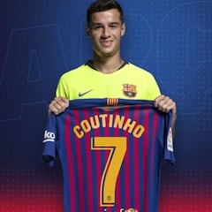Coutinho ya tiene nuevo dorsal: llevará el 7... de Griezmann