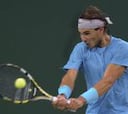 Nadal sirve nueve 'aces' y barre a Dolgopolov en 59 minutos