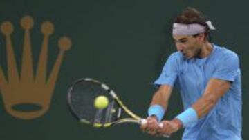 Nadal, en el duelo ante Dolgopolov.