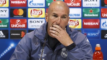 Las preocupaciones de Zidane