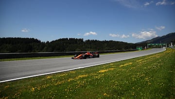 Stoffel Vandoorne en el Gran Premio de Austria 2017.