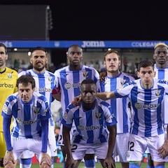 Los dieciséis de Nafti en el Leganés