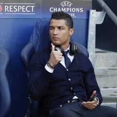 Cristiano no para ni lesionado: doble sesión de gym y piscina