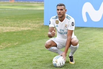 Theo Hernández's Real Madrid unveiling in pictures