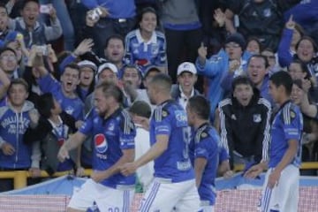 Millonarios gan&oacute; su segundo partido como local en el campeonato.