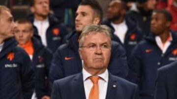 Guus Hiddink, durante su etapa como seleccionador de Holanda.