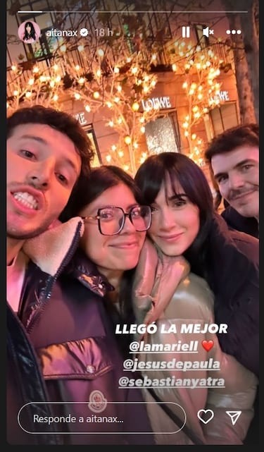 Sebastián Yatra se pronuncia sobre los rumores de relación con Aitana