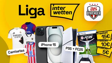 ¿Quieres llevarte un iPhone 15 o una PS5? ¡La Liga Interwetten de Biwenger es tu sitio!