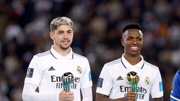 Valverde y Vinicius, en el Mundial de Clubes 2023.