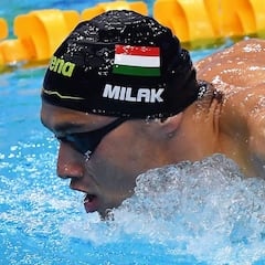 Milak, el extrarrestre de los 200 mariposa