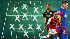 El increíble XI de jugadores libres para el 2021