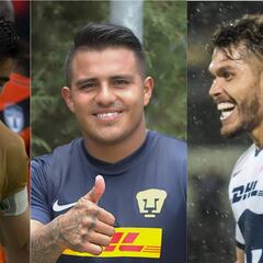 Los cambios en el once inicial de Pumas del 2010 y el del 2020