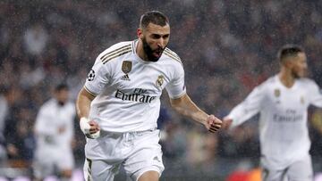 26/11/19 PARTIDO CHAMPIONS LEAGUE 
 FASE DE GRUPOS GRUPO A
 REAL MADRID -  PSG PARIS SAINT GERMAIN
 PRIMER GOL KARIM BENZEMA 1-0 ALEGRIA