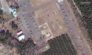 La impactante foto de la guerra vista desde un sat¨¦lite