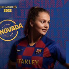 Lieke Martens renueva con el Barcelona hasta 2022