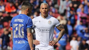 Futbol, Universidad de Chile vs Audax Italiano
Fecha 20, Liga de primera 2025.
El jugador de Audax Italiano Eduardo Vargas, es fotografiado durante un partido de la liga de primera contra Universidad de Chile disputado en el estadio Nacional de Santiago, Chile.
17/08/2025
Dragomir Yankovic/Photosport
Football, Universidad de Chile vs Audax Italiano
20th turn, 2025 First division league.
Audax Italiano player Eduardo Vargas, is pictured during a first division league match
against Universidad de Chile at the Nacional stadium in Santiago, Chile.
17/08/2025
Dragomir Yankovic/Photosport